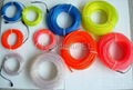 11 colors Neon glow neon wire Fiber optic Electroluminescent