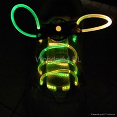 LED fashion light-up shoelace