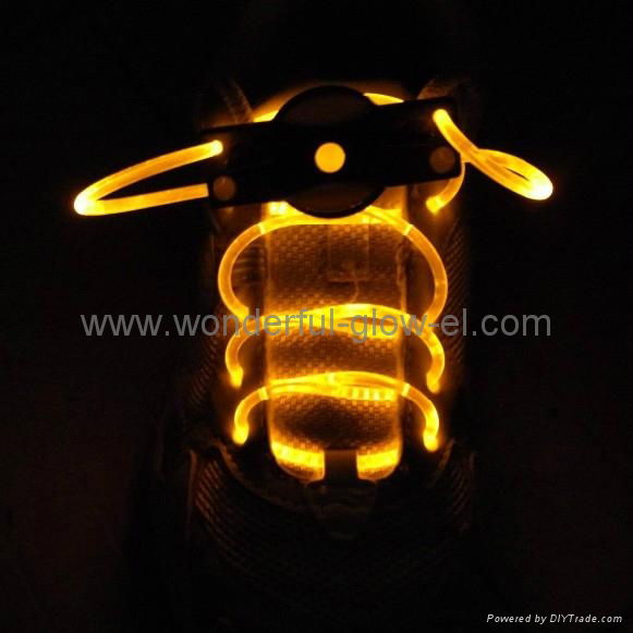 LED fashional lighting shoelace 3