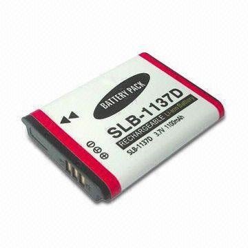 Lithium-ion Battery Pack for Samsung Digital Camera (SLB-1137D)