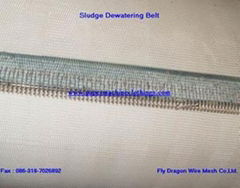 Sludge dewatering fabric