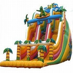 inflatable slide