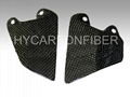 carbon fiber motorcycle parts-heel guards 1