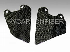 carbon fiber motorcycle parts-heel guards