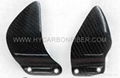 Carbon fiber KAWASAKI Heel Guard 1