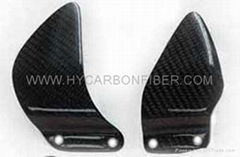 Carbon fiber KAWASAKI Heel Guard