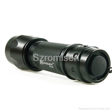 Romisen RC-K4 160 lumens CREE XR-E Q3 LED flashlight 2