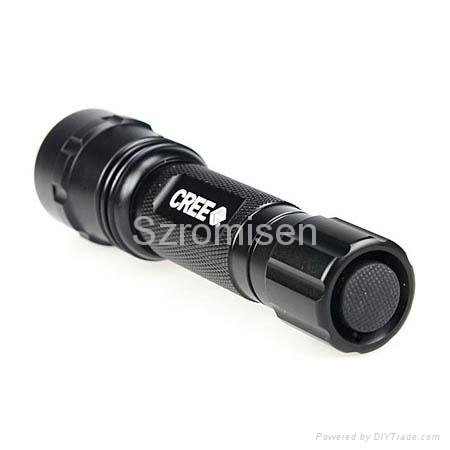 Romisen RC-E4 160 lumens CREE XR-E Q3LED flashlight 3