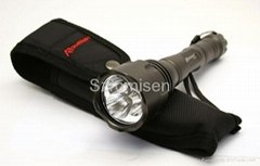Romisen RC-S5 500 lumens 3-mode high power flashlight with 3* CREE XR-E Q4 LEDS