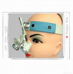 Headband surgical dental loupes