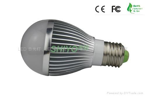 LED 5W bulb light E27/E26