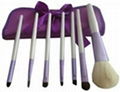 7pcs cosmetic brush set 4