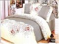 print and embroidery 4 pcs of bedding set 3