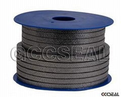 Flexible expanded graphite packing rope