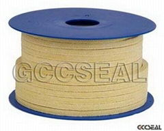 Aramid fiber packing