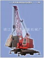 Dynamoelectric rubber tyred crane