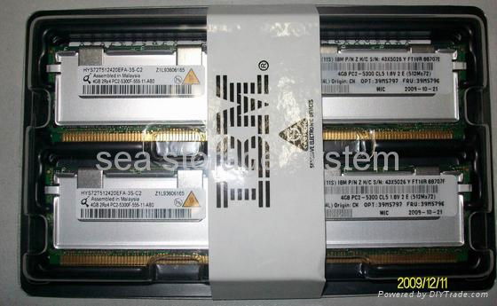 server FBD ram memory 39M5797 8GB Kit PC2-5300 CL5 ECC DDR2 for IBM