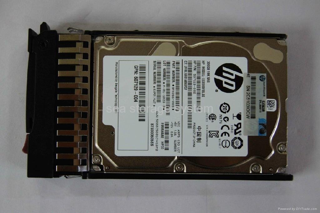 Server 507127-B21 300GB SAS 2.5" 10k Hot-Plug SFF DP 6G HardDisk  4
