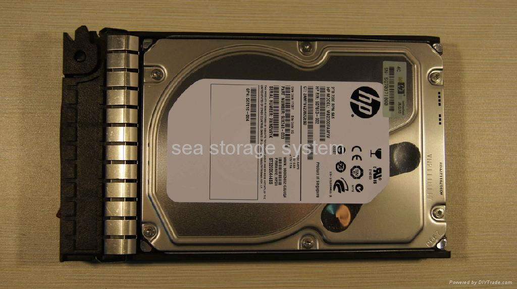 507616-B21 HP 2TB 6G 7.2K 3.5" Hot-Plug DP SAS HDD 3