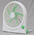 10"portable rechargeable fans