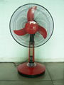 16"rechargeable stand fan with LED lamps