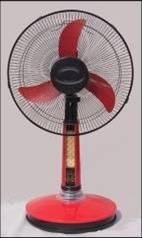16"rechargeable stand fan with LED lamps 3