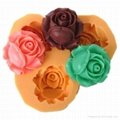 resin craft flower clay exposy molds 1