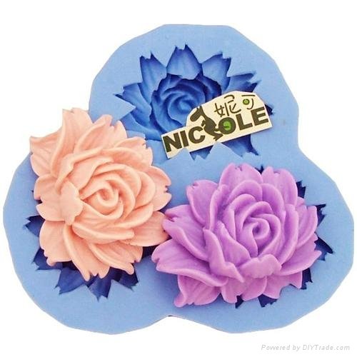 resin craft flower clay exposy molds 4