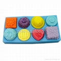 silicone handmade soap molds 3