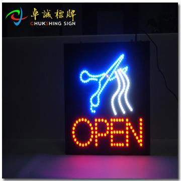 High bright LED open sign 2