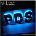 led back lit letter sign 3