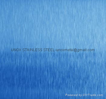 Color grinding stainless steel-Bronze Hairline Stainless Steel Sheets  3