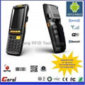 Android RFID Handheld reader with scanner GPRS