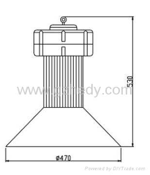 LED 工礦燈 100W 2