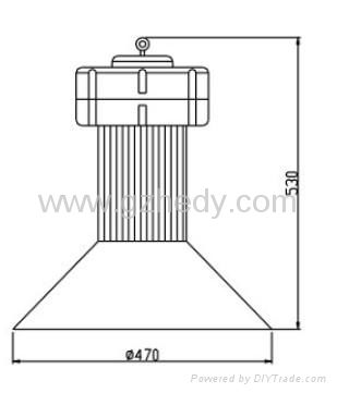 LED High Bay Light (HD-HBL-100W-A) 2