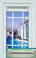 Outward casement window+vent