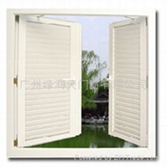 fixed shutter outward casement window