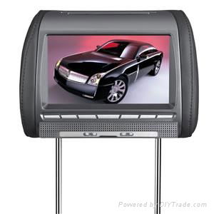 8.5" Car Headrest DVD Player with AU panel and Foryou DVD loader