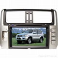 8 Inch car 2-Din DVD player for Toyota New Prado with 8 CD Virtual,Good Quality