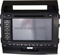 8" Touch Screen Car Double-Din DVD Player for LANDCRUISER 5