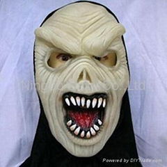 latex halloween mask from carnival mask manufacturer