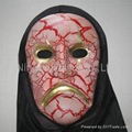 PVC halloween mask from carnival mask