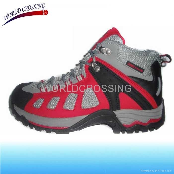 LEATHER HIKING SHOES 2