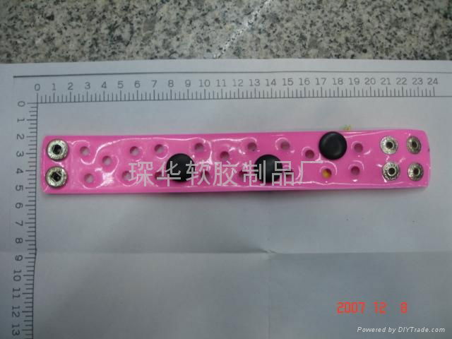 PVC wristband 4