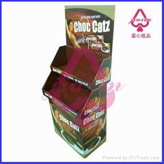 Chocolate Cardboard Display Stand