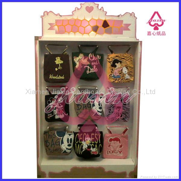 Pop Cardboard display for handbags 3