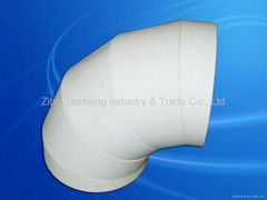 Alumina ceramic bent pipe