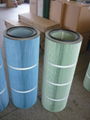 Painting room cartridge filter