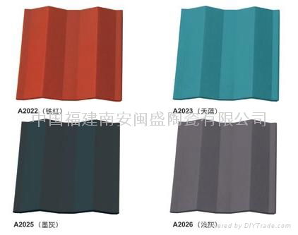 Waterproof heat-resistant ceramic roof tile 2