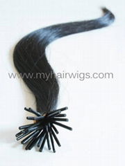 Stick hair, prebonded hair extension